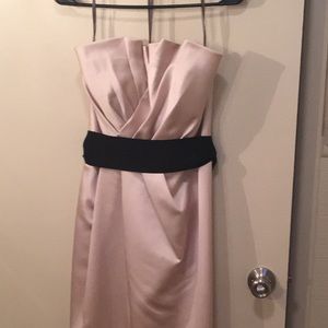 White by Vera Wang Strapless Long Dress